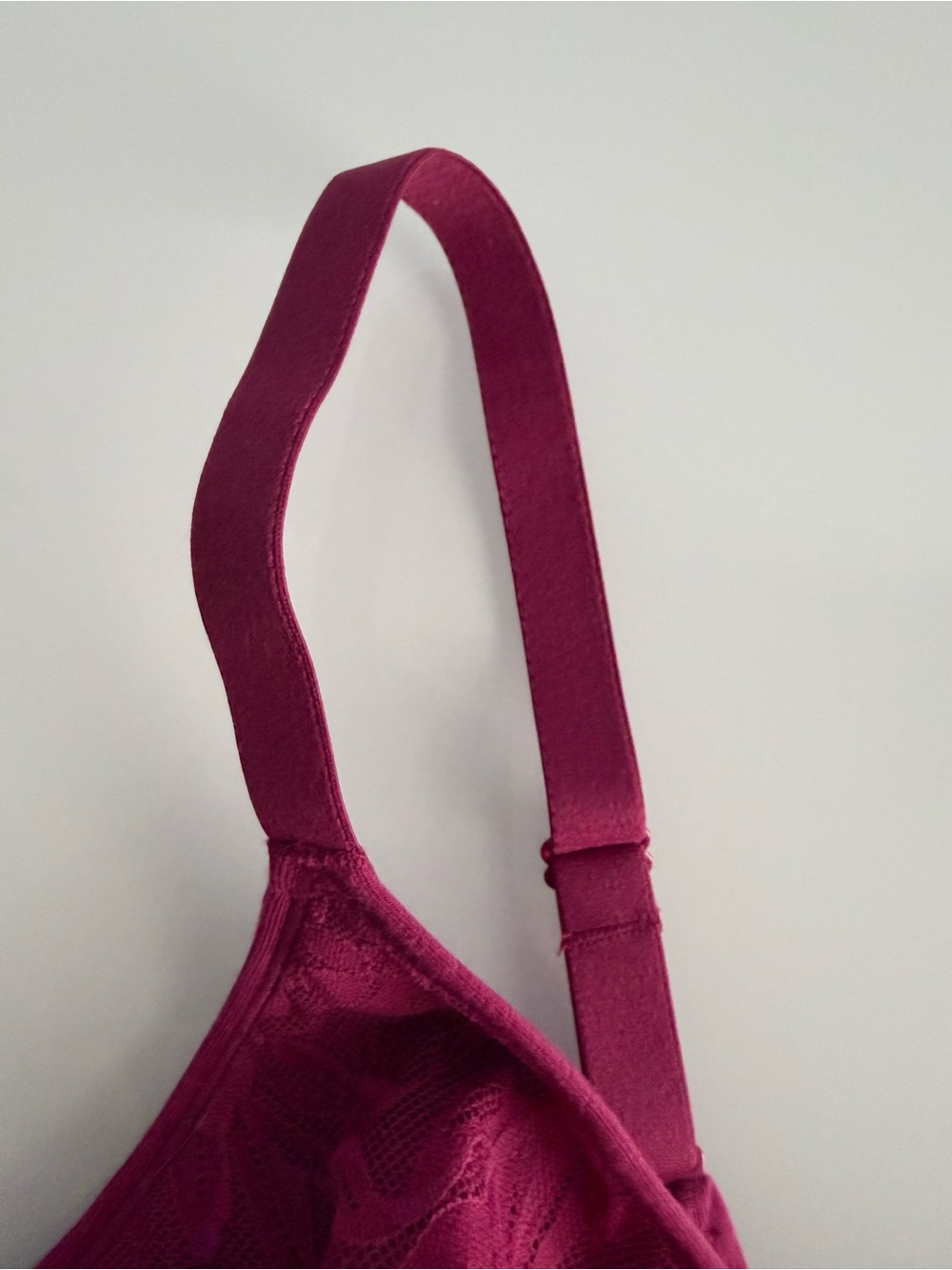 Bali Women's Red Breathe Lace Underwire Bra DF7590 Size 36D - Picture 4 of 10